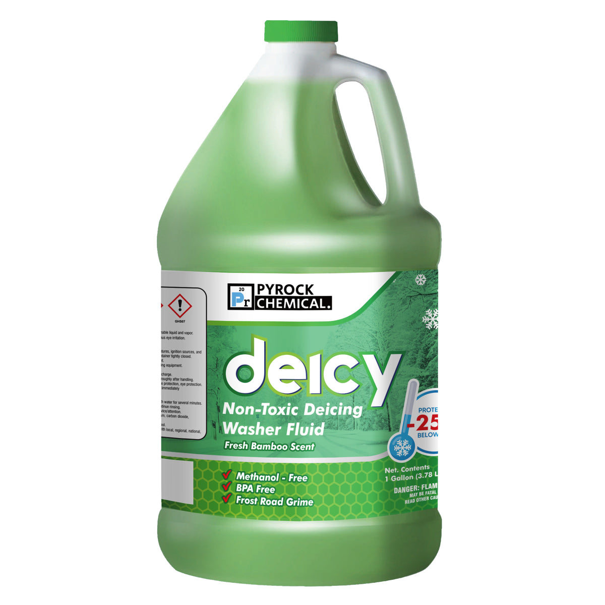 Deicy Washer & Deicing Fluid 4Pack 1 Gallons Pyrock Chemical